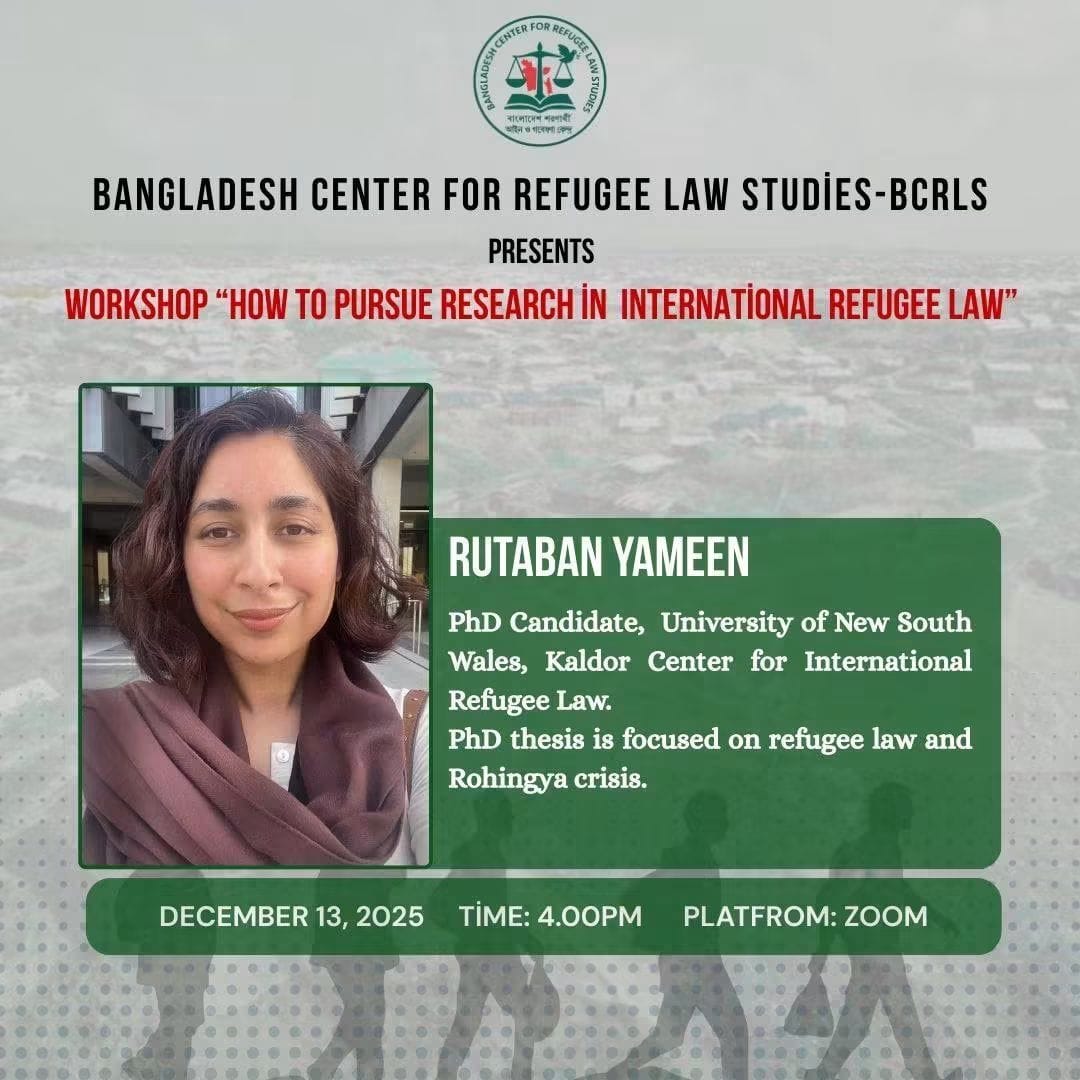 Workshop on Refugee Law Research